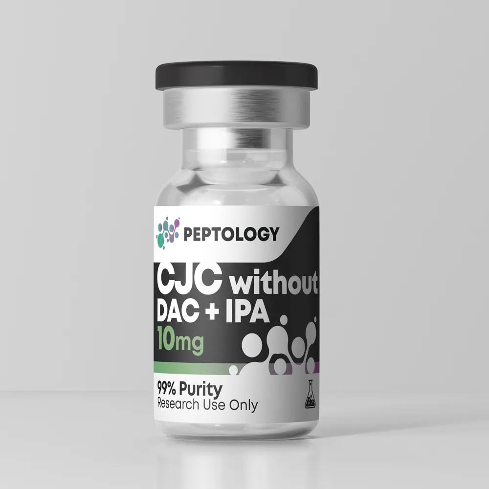 CJC‑1295 without DAC 5mg + Ipamorelin 5mg – Комбиниран GHRH + GH-секретагог комплекс